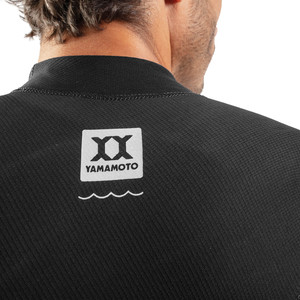 2024 Gul Mens Y39 Yamamoto 5/4mm Chest Zip Wetsuit YM1202-C1 - Black / Ripstop